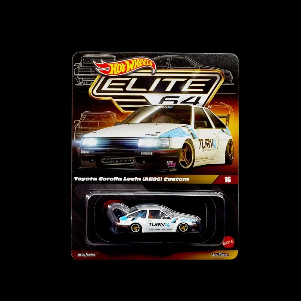 Hot Wheels Elite 64 Toyota Corolla Levin AE86 Custom - HypeFly India View 1