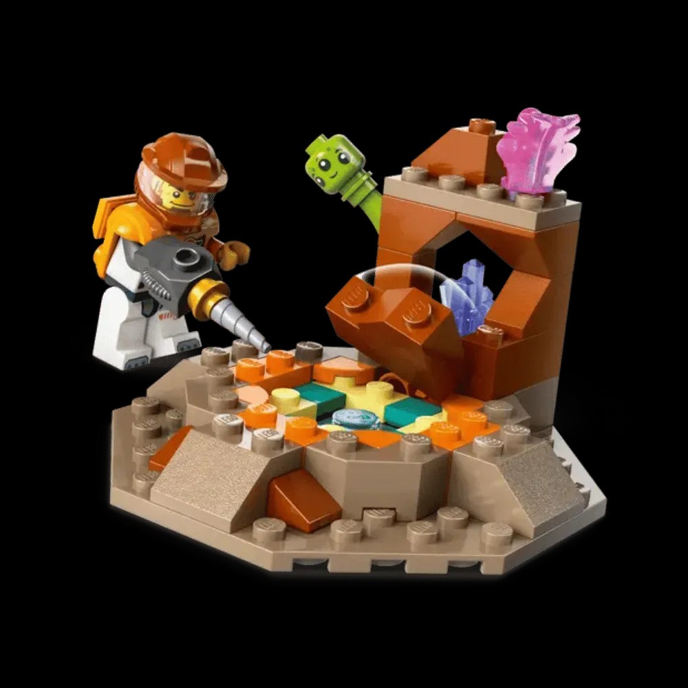 Lego Space Base and Rocket Launchpad - HypeFly India View 3