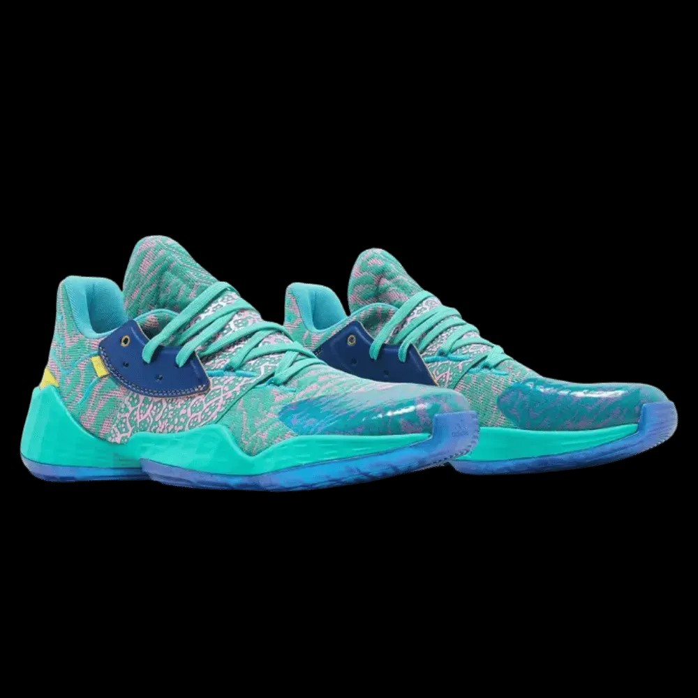 Adidas Harden Vol. 4 GCA 'Shock Mint' - HypeFly India View 3