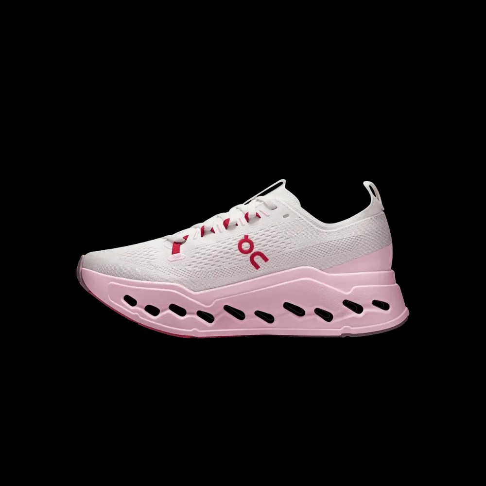 On Running Cloudsurfer Max Ivory Peony - HypeFly India View 3