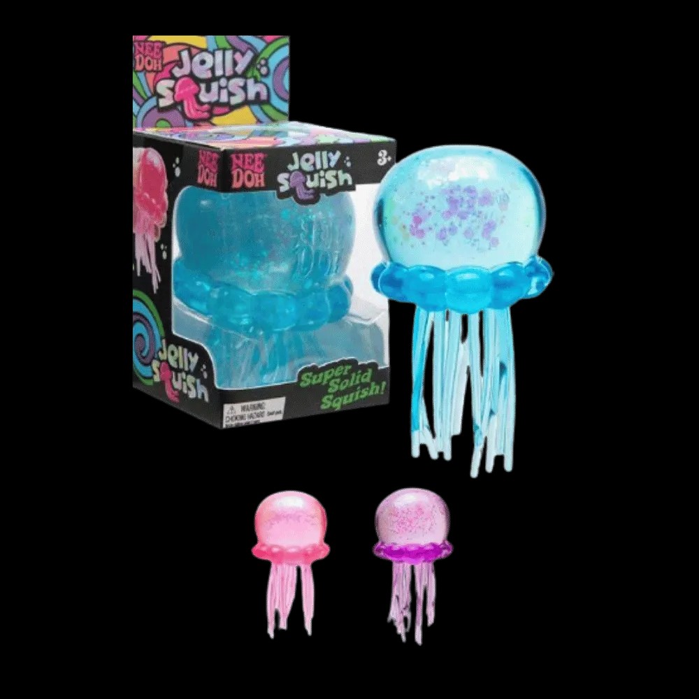 NeeDoh JellySquish Squishy Fidget Toy Blue - HypeFly India View 2