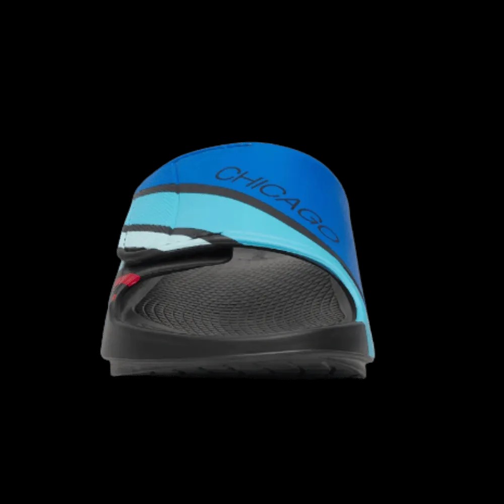Oofos OOahh Sport Flex Sandal - Limited Edition 2025 Chicago - HypeFly India View 3