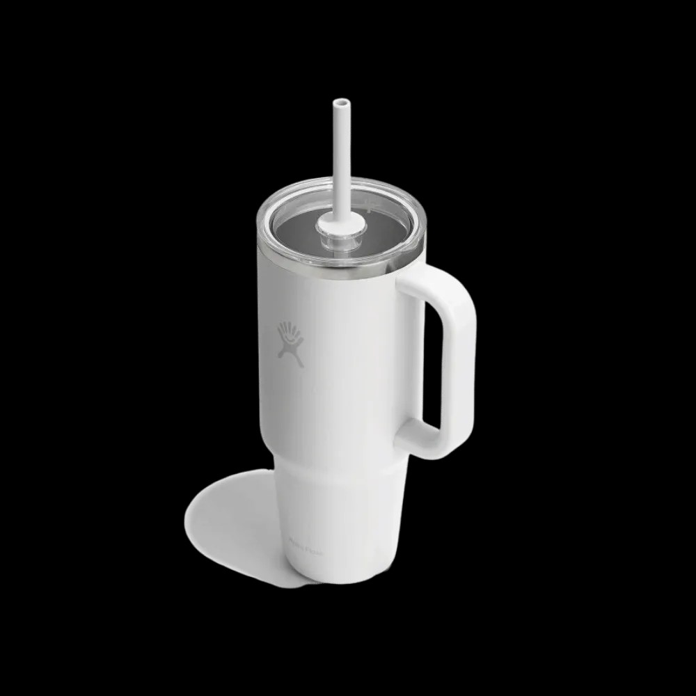 Hydro Flask 24 oz Travel White-Clear - HypeFly India View 3