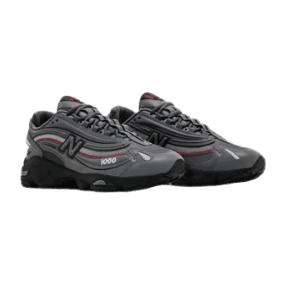 New Balance 1000 'Grey Red' JD Exclusive - HypeFly India View 5