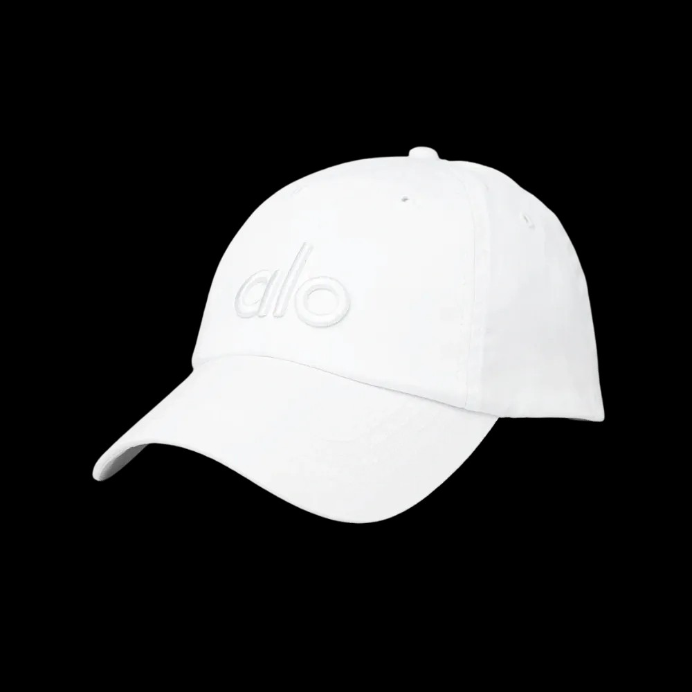 Alo Off-Duty Cap Bright White - HypeFly India View 1