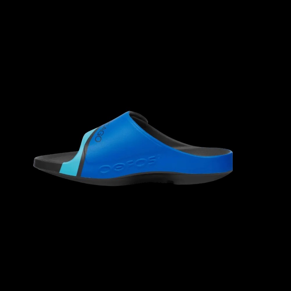 Oofos OOahh Sport Flex Sandal - Limited Edition 2025 Chicago - HypeFly India View 2