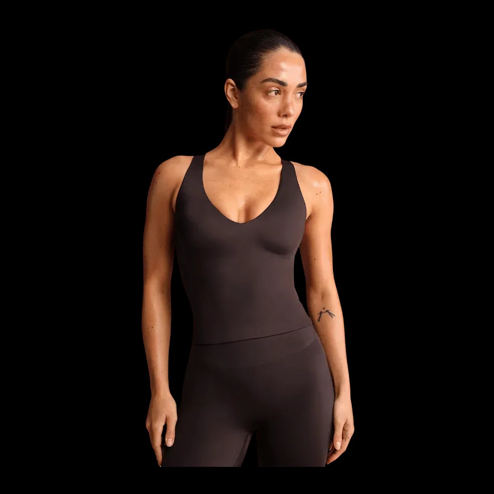 Nike X Skims Shine Women's V-Neck Tank Top Phoenix - HypeFly India View 1