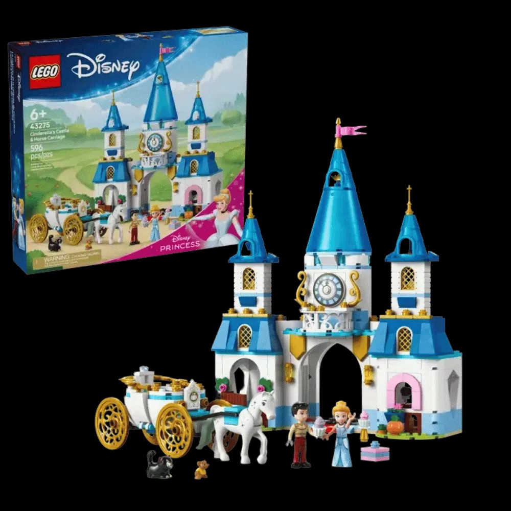 Lego Disney Cinderella's Castle & Horse Carriage - HypeFly India View 1