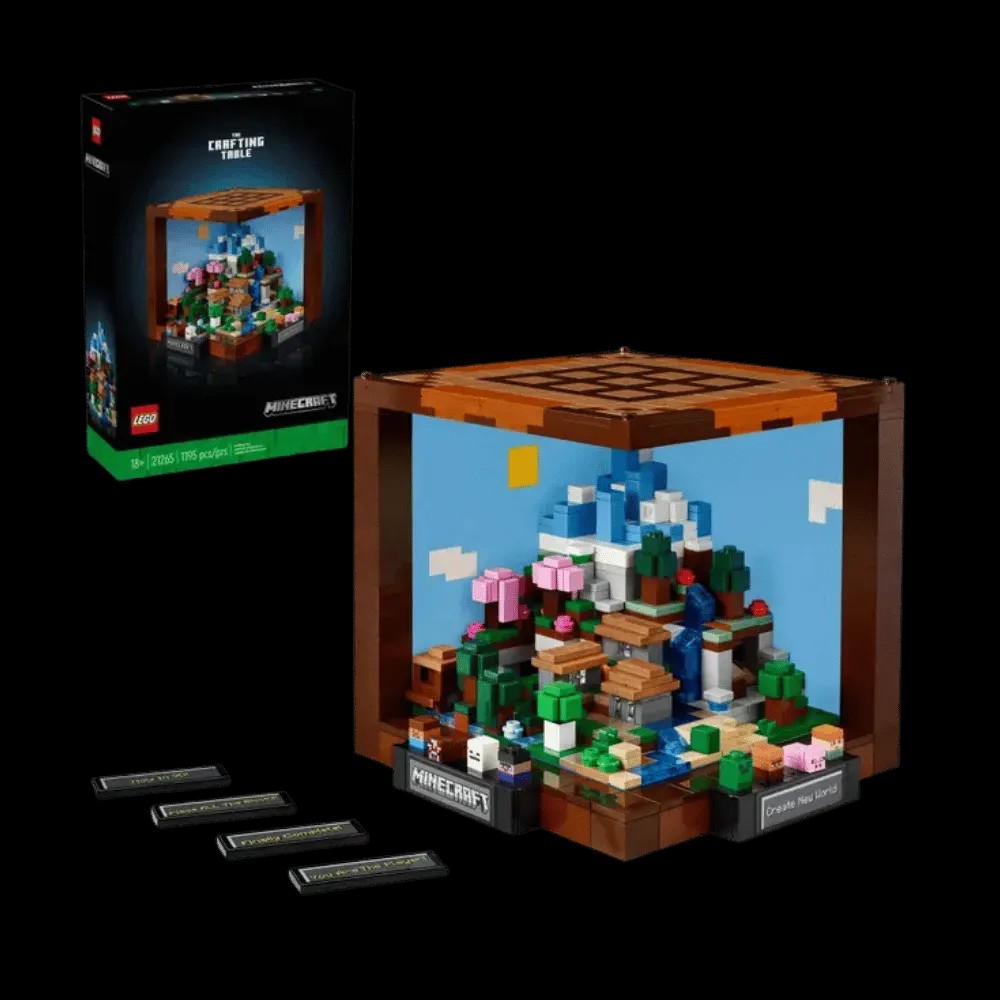 Lego Minecraft The Crafting Table - HypeFly India View 1