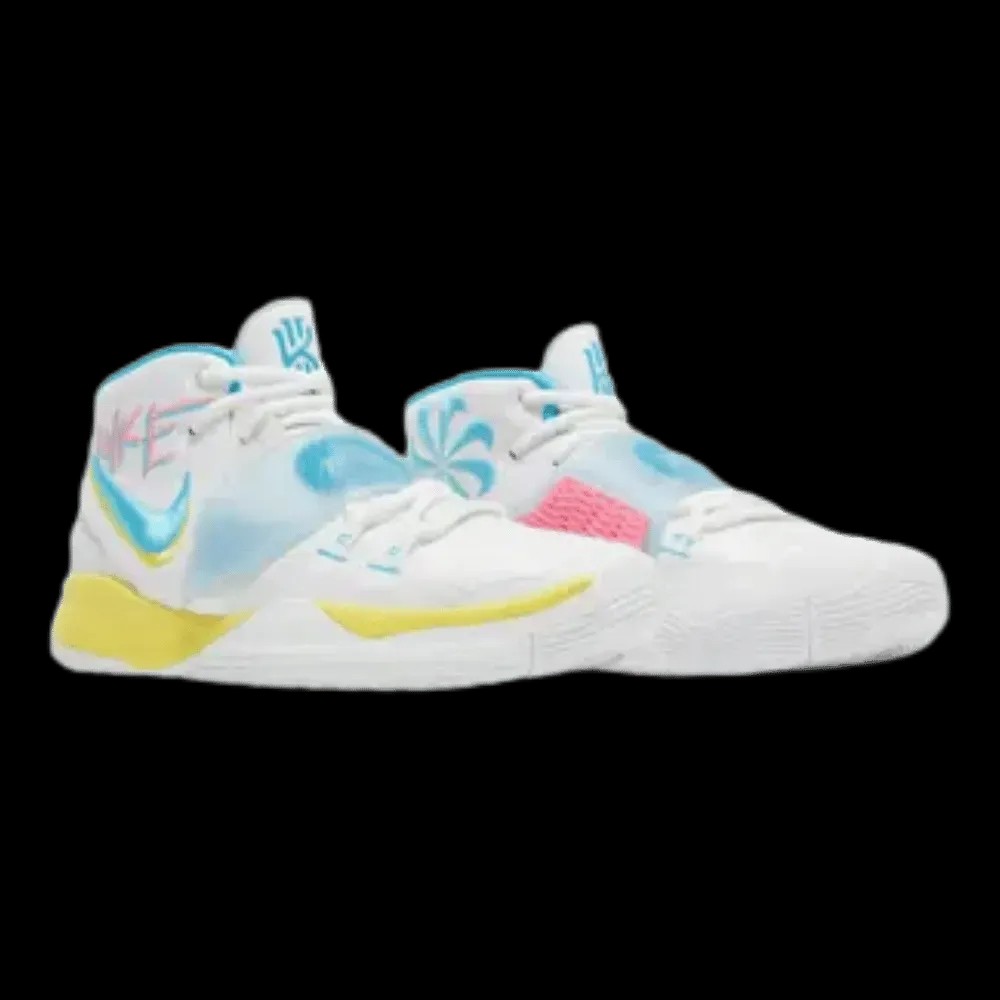 Nike Kyrie 6 GS 'Neon Graffiti' - HypeFly India View 5
