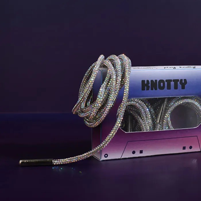 Rhinestone Mystic Rope Premium Laces - HypeFly India View 2