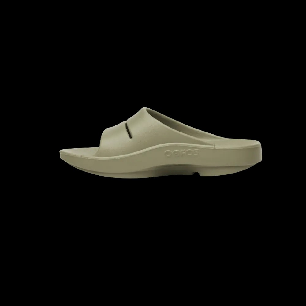  Oofos OOahh Slide Sandal Foliage - HypeFly India View 4