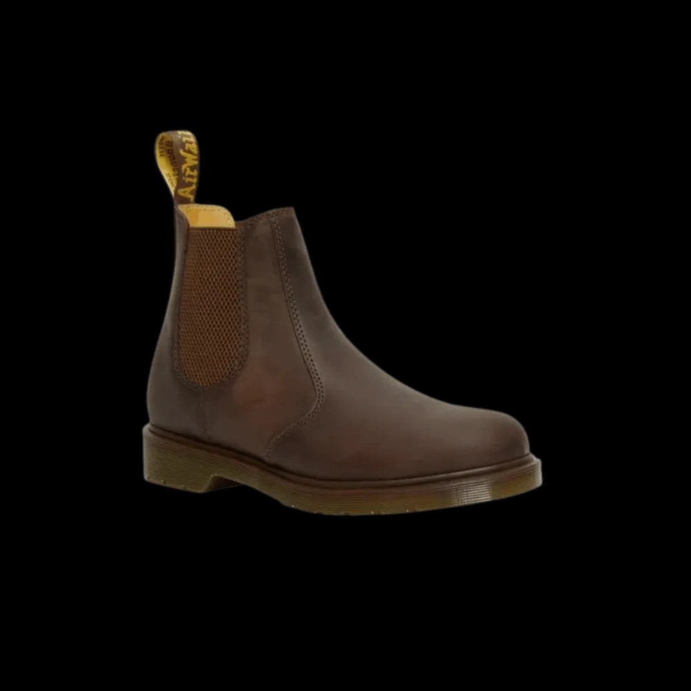Dr Martens 2976 Crazy Horse Leather Chelsea Boots Brown - HypeFly India View 3