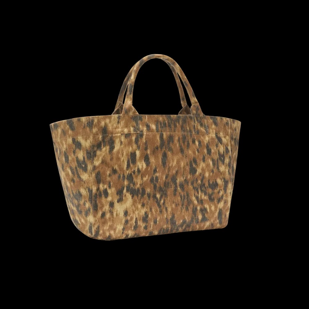Ganni Tote XXL in Ikat Animal - HypeFly India View 2