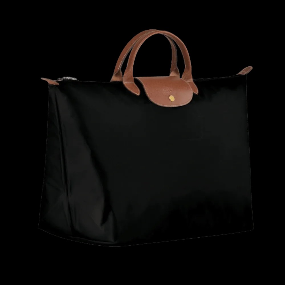 Longchamp Le Pliage Original XL Travel bag Black - Recycled canvas - HypeFly India View 3
