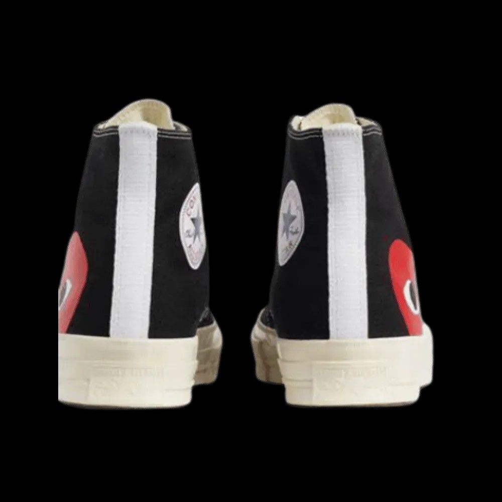 Converse x PLAY Comme des Garçons Chuck 70 'Black' - HypeFly India View 3