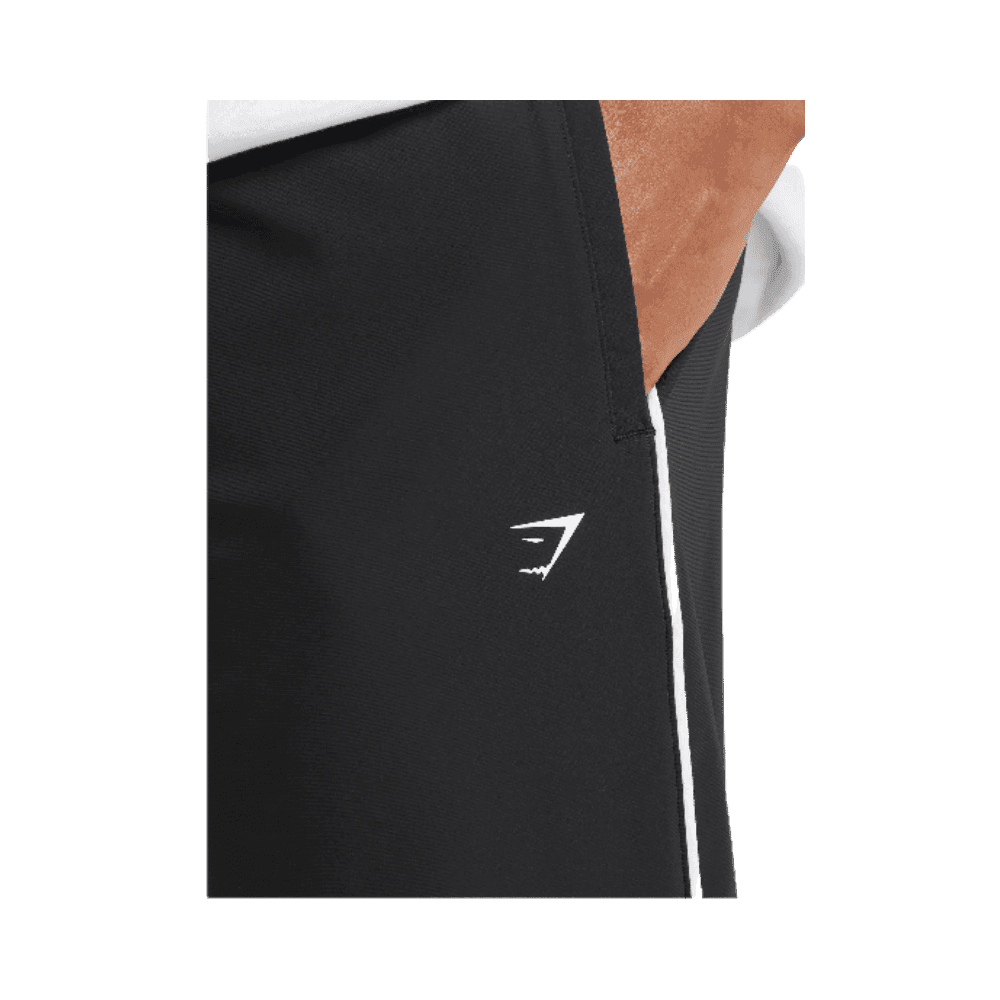 Gymshark Contrast Straight Leg Pant Black  - HypeFly India View 3
