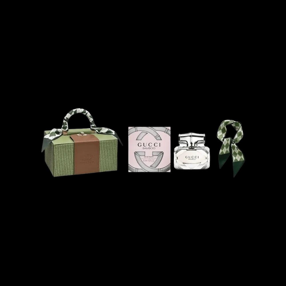 Gucci Bamboo EDT Set + Mini Scarf - HypeFly India View 1