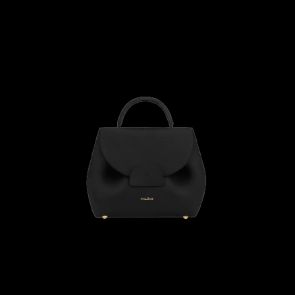 Polene Numero Un Nano Textured Black - HypeFly India View 2