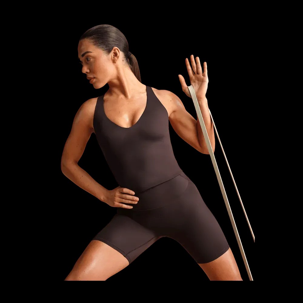 Nike X Skims Shine Women's V-Neck Tank Top Phoenix - HypeFly India View 5