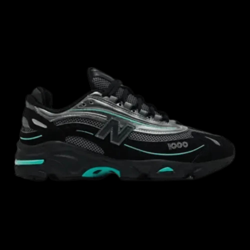 New Balance 1000 'Black Teal' JD Exclusive - HypeFly India View 1