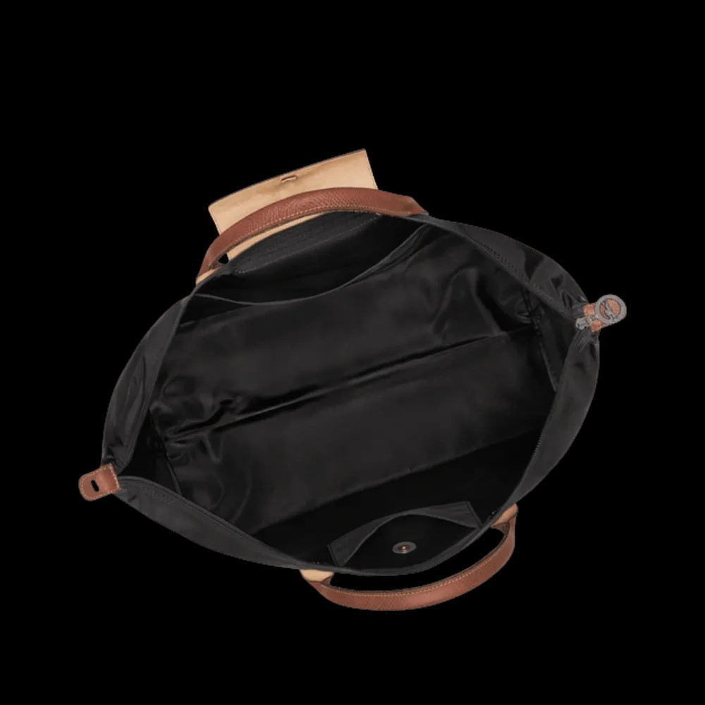 Longchamp Le Pliage Original M Handbag Black - Recycled canvas - HypeFly India View 2