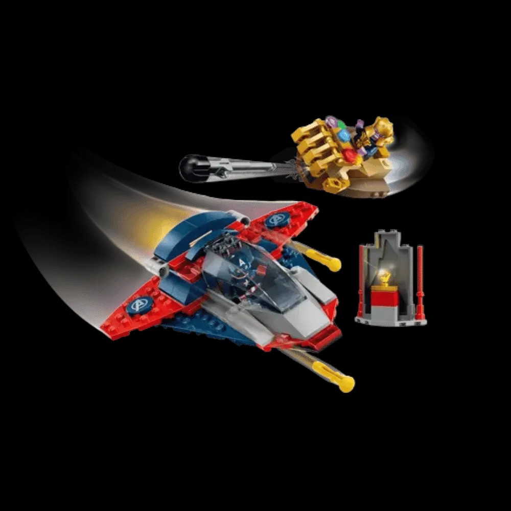 Lego Marvel Captain America vs. Thanos - HypeFly India View 5