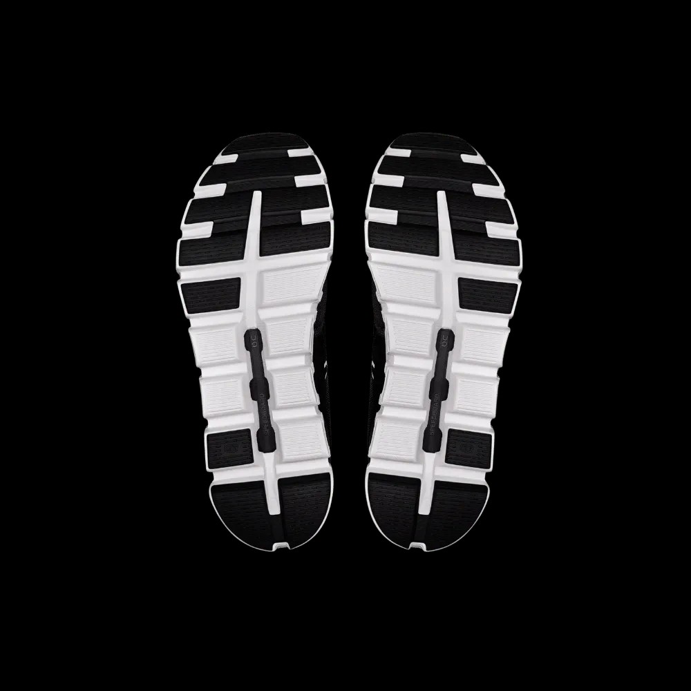 On Running Cloud 6 Wide Black White - HypeFly India View 4