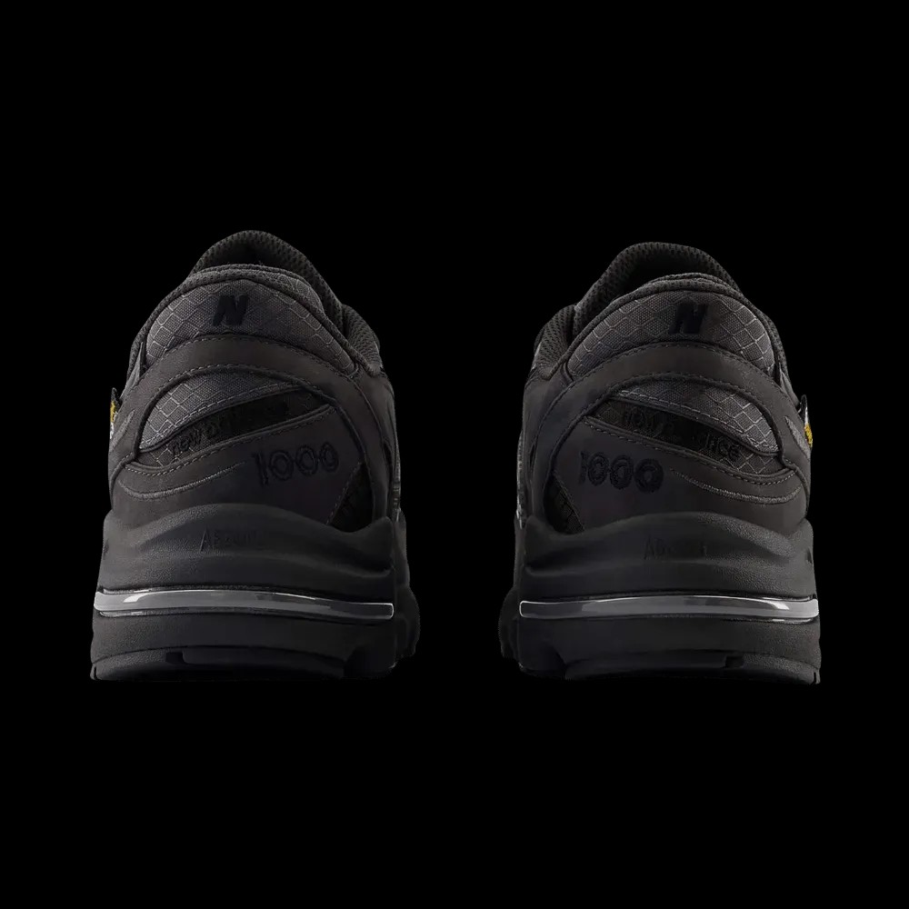 New Balance 1000 'Cordura Pack - Black Grey' - HypeFly India View 3