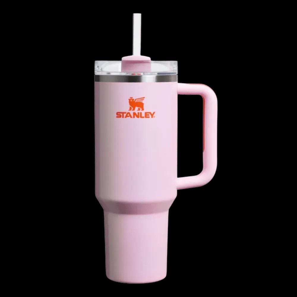 Stanley Quencher H2.0 FlowState Tumbler Rose Petal Shimmer - HypeFly India View 1