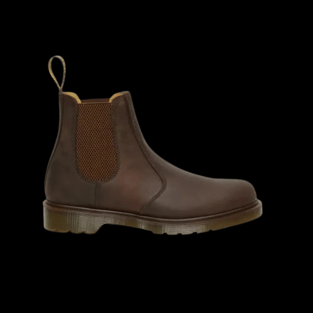 Dr Martens 2976 Crazy Horse Leather Chelsea Boots Brown - HypeFly India View 1