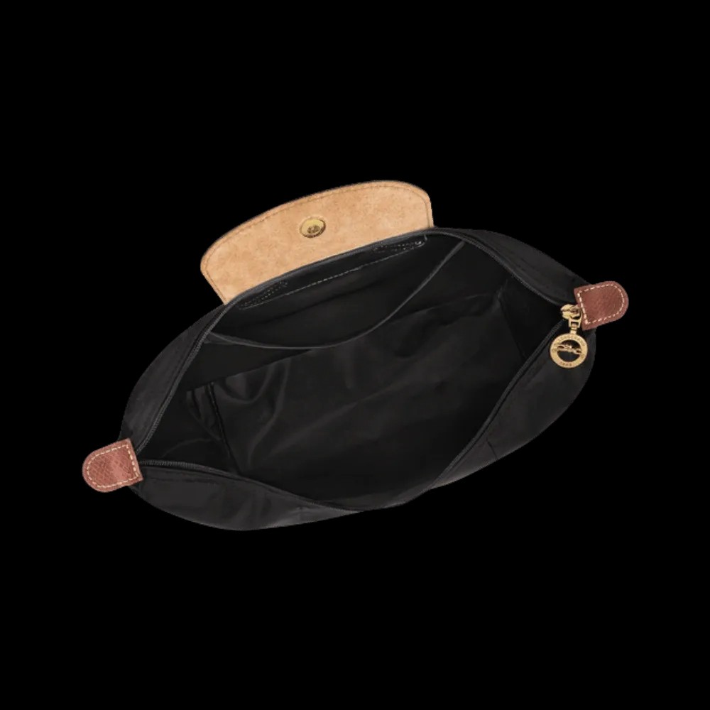 Longchamp Le Pliage Original M Backpack Black - Recycled canvas - HypeFly India View 3