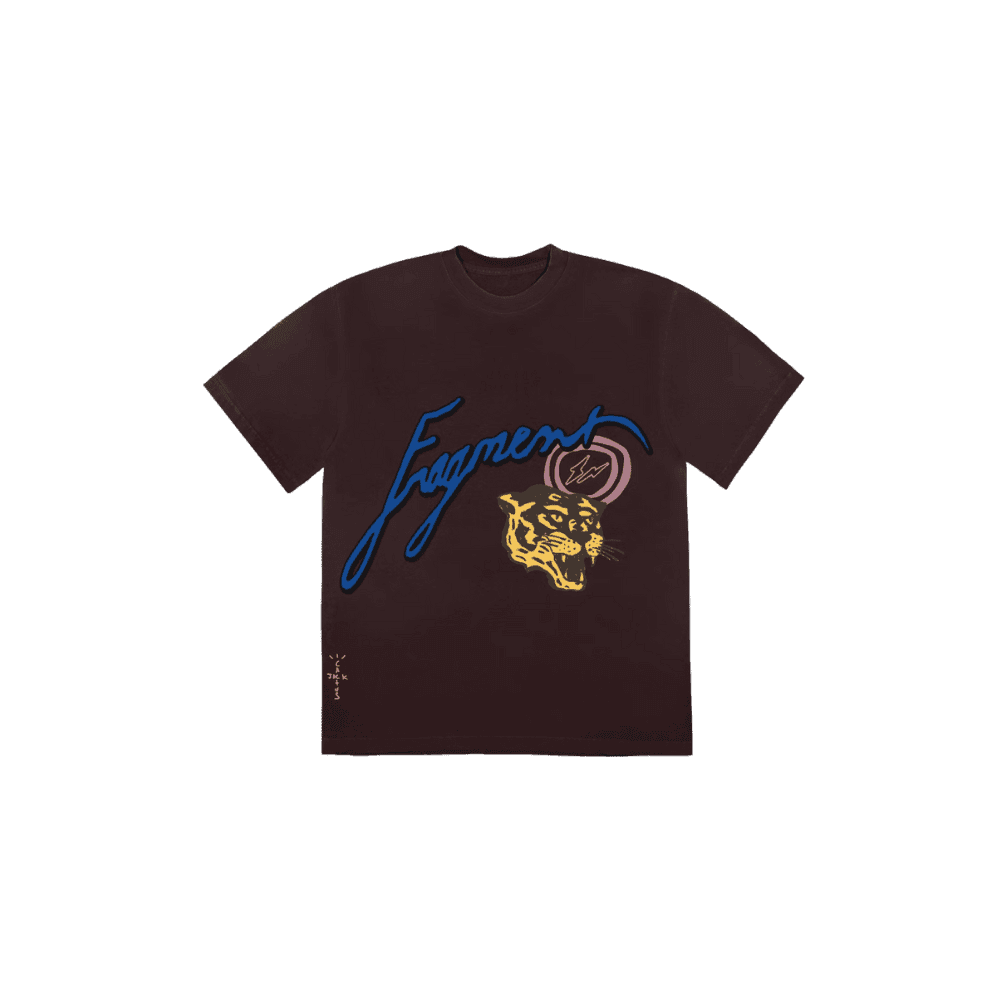 Travis Scott Cactus Jack For Fragment Icons TeeBrown - HypeFly India View 1