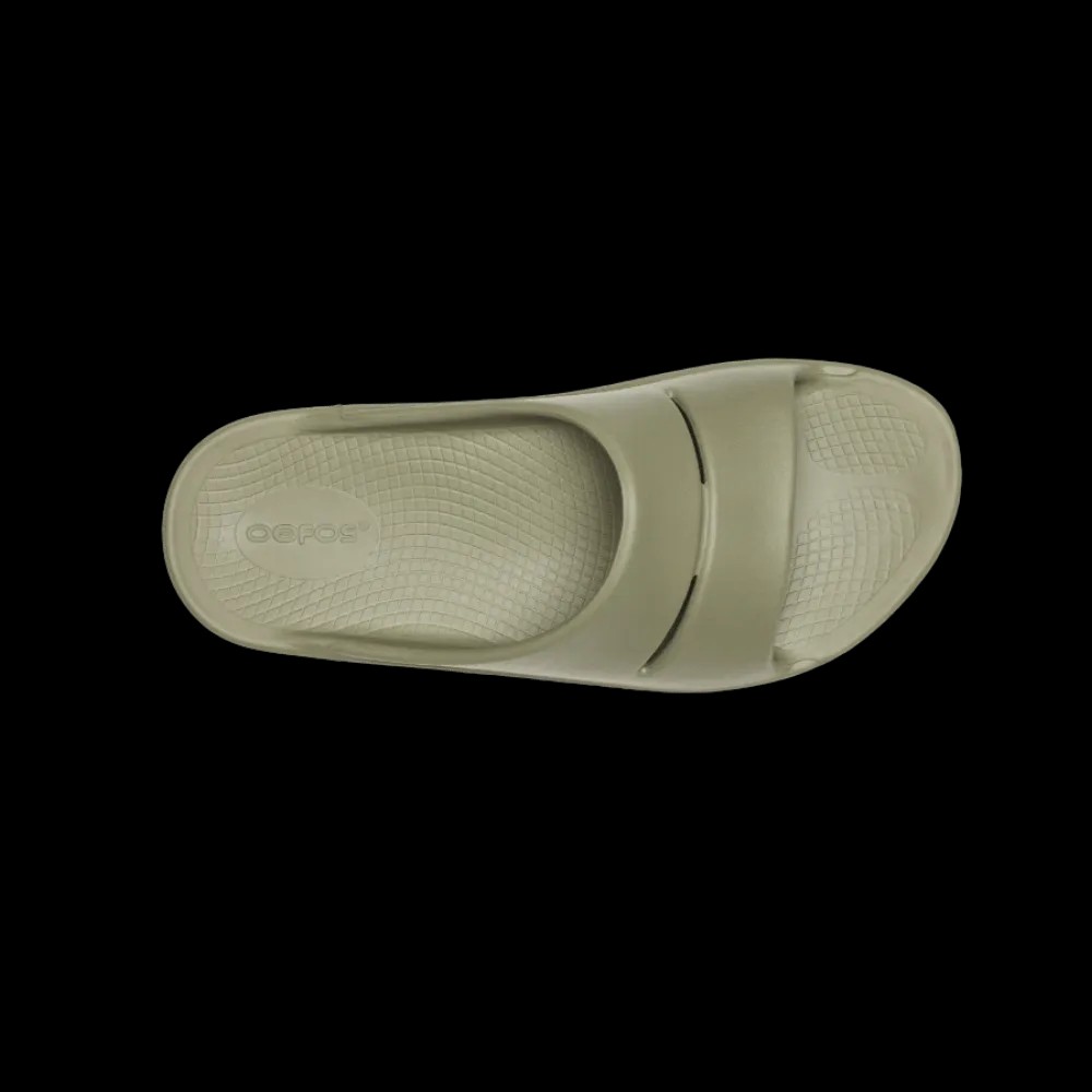 Oofos OOahh Slide Sandal Foliage - HypeFly India View 2