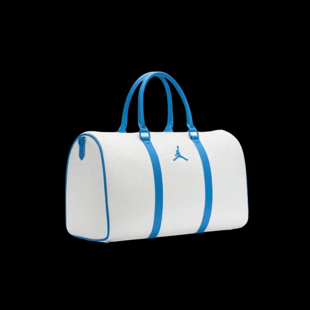 Jordan Monogram Duffle 25L Bag - White - HypeFly India View 1