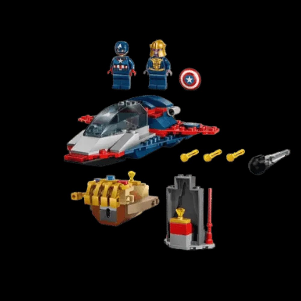 Lego Marvel Captain America vs. Thanos - HypeFly India View 3
