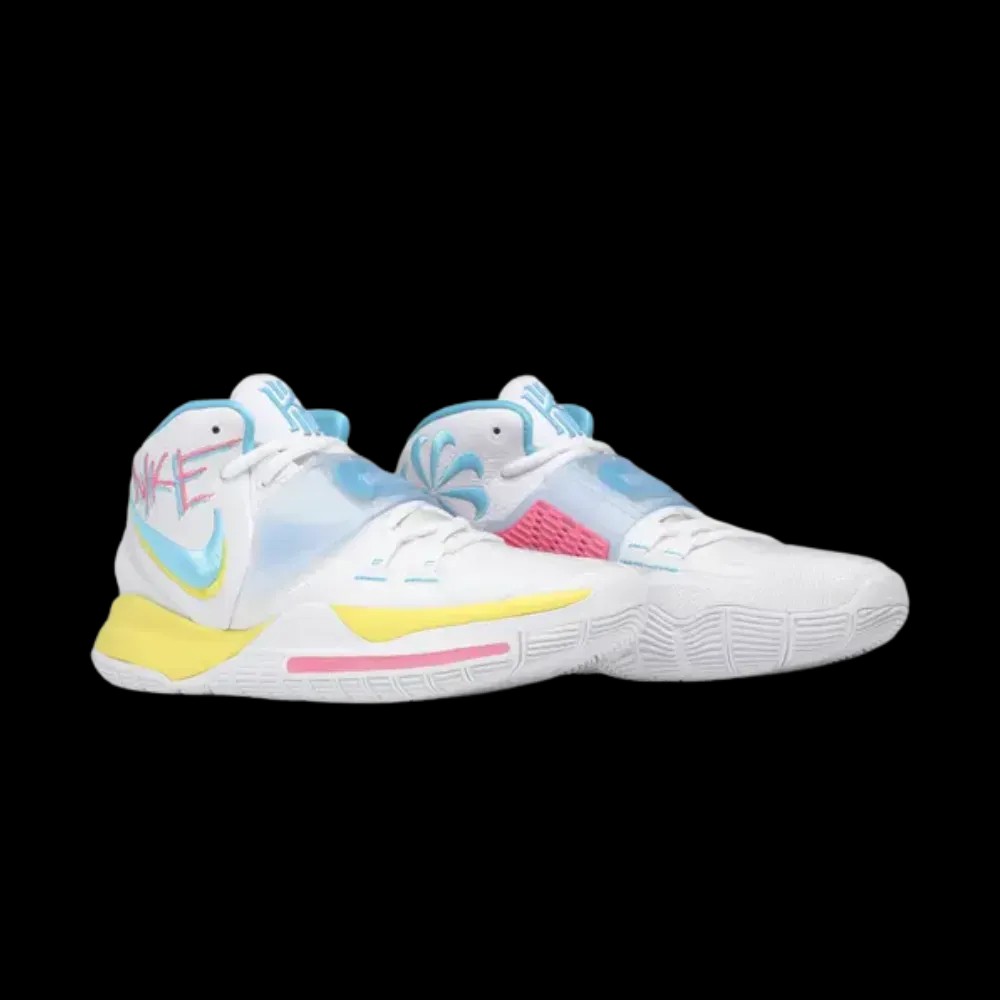 Nike Kyrie 6 'Neon Graffiti' - HypeFly India View 3