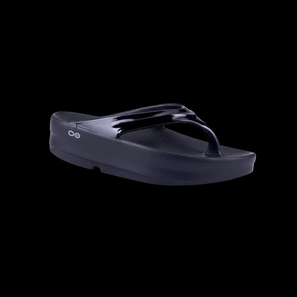 Oofos OOmega OOlala Sandal - Black - HypeFly India View 2