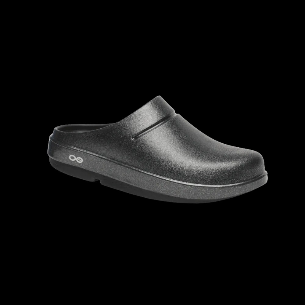 Oofos OOcloog Luxe Clog - Black Sparkle - HypeFly India View 4