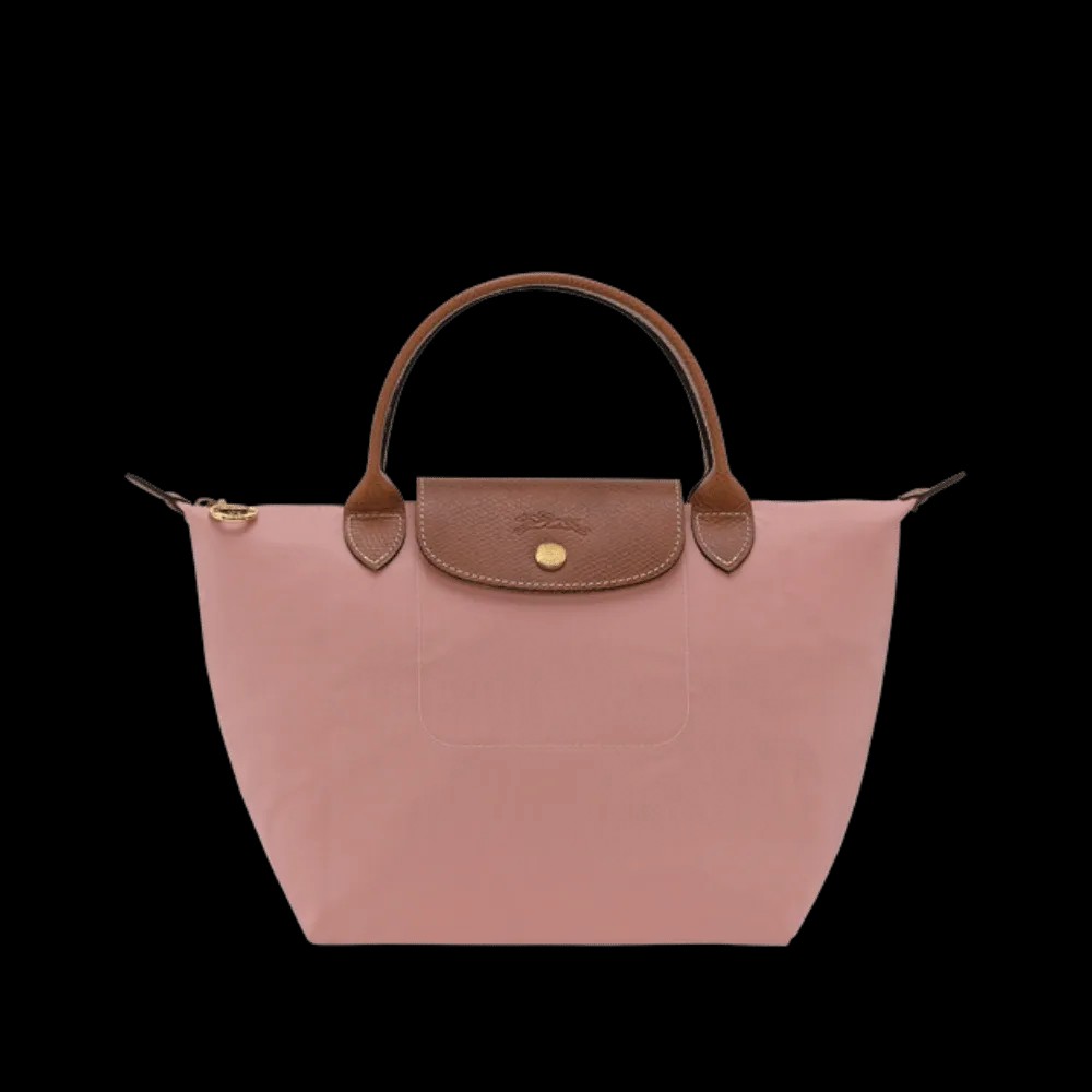 Longchamp Le Pliage Original S Handbag Pink Tea - Recycled canvas - HypeFly India View 1