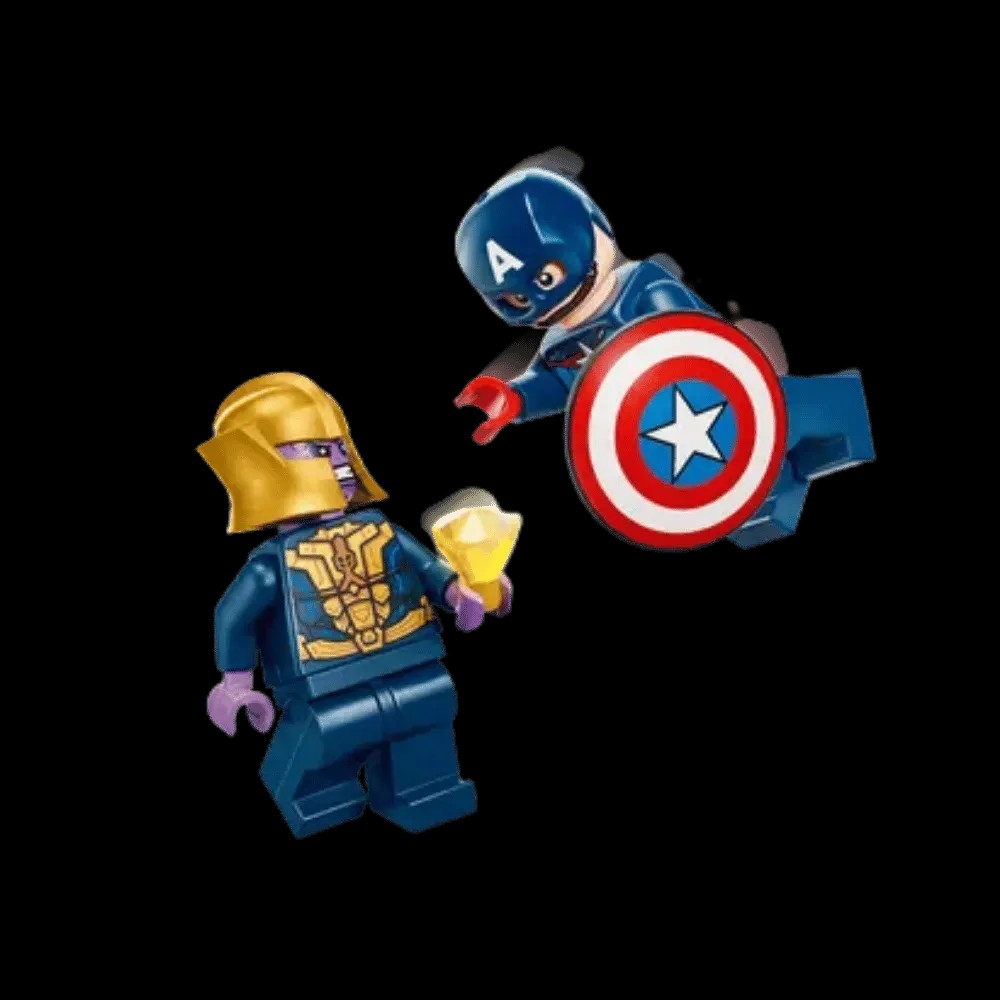 Lego Marvel Captain America vs. Thanos - HypeFly India View 4