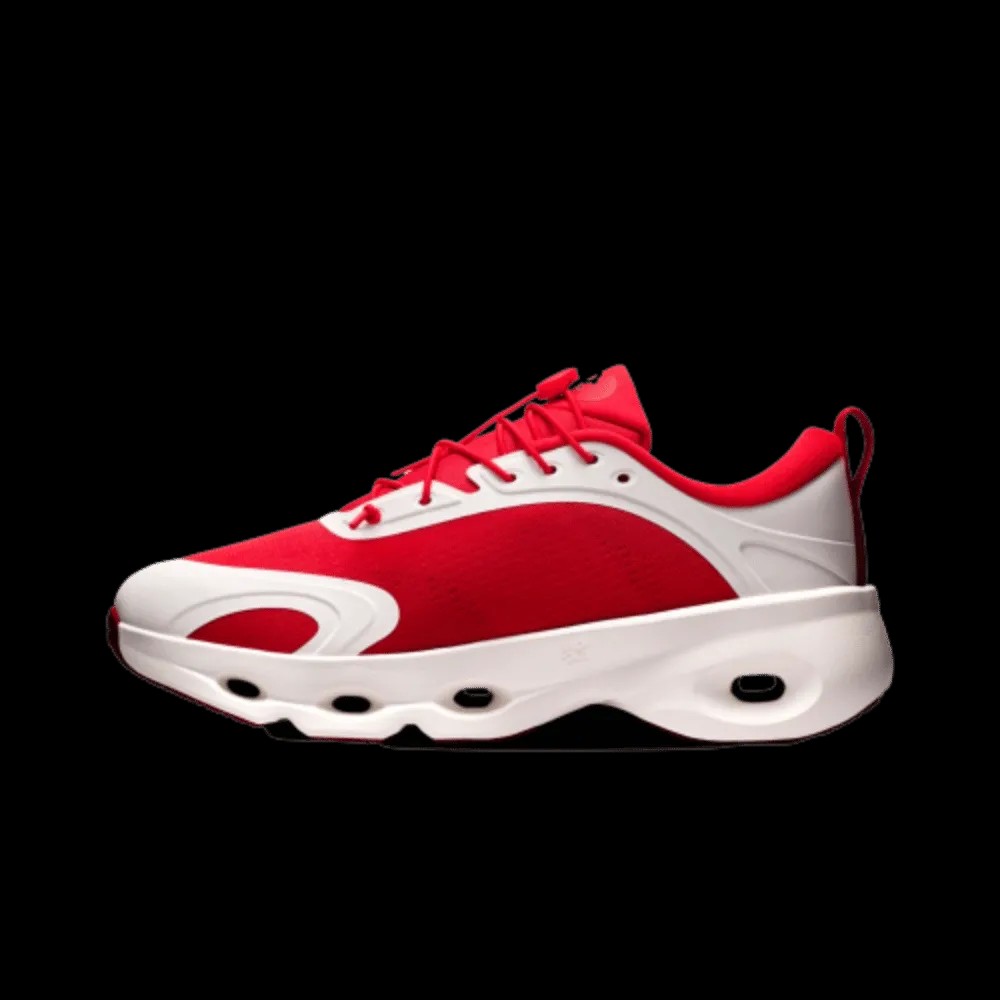 Loewe x On Running Cloudsolo Red Eggshell - HypeFly India View 3