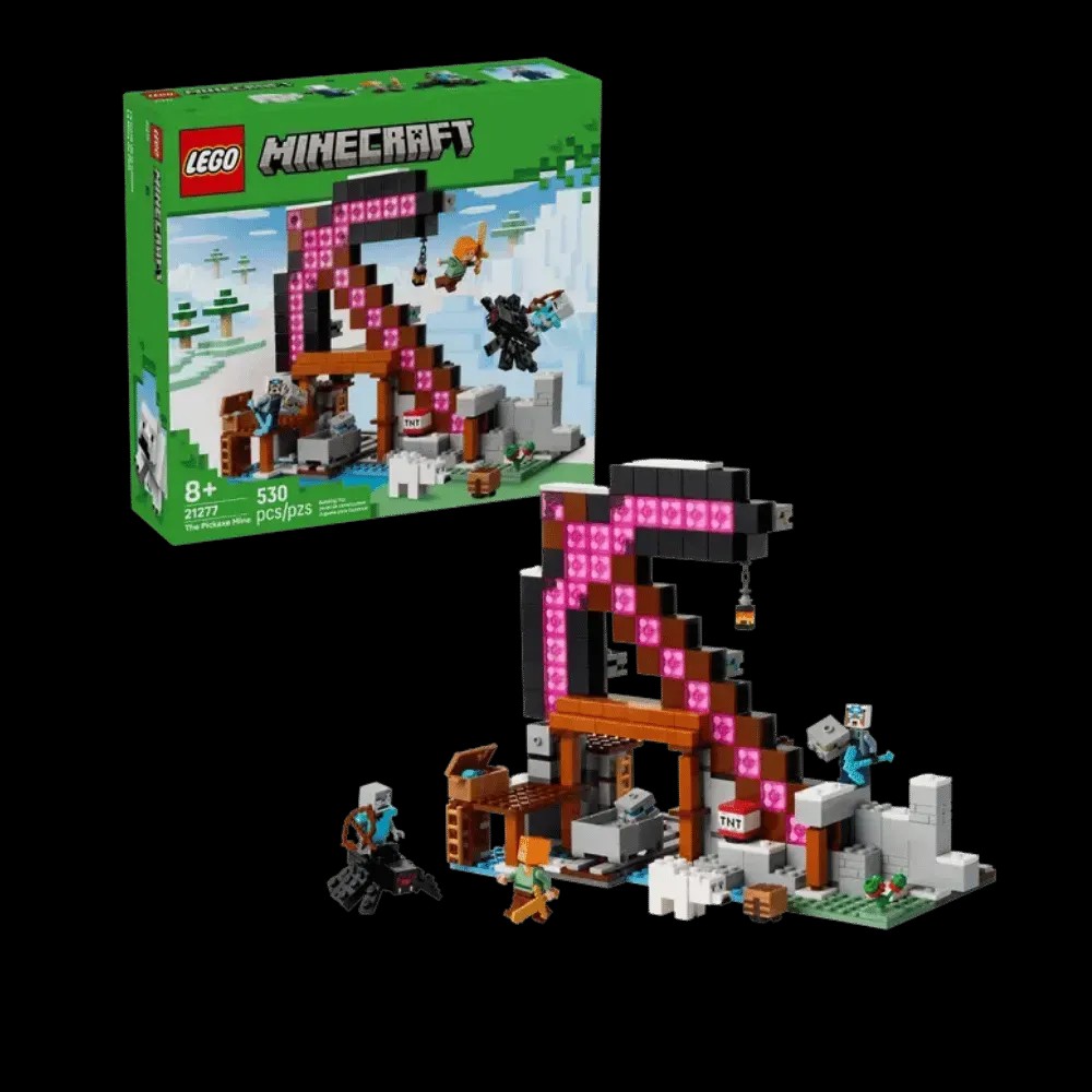 Lego Minecraft The Pickaxe Mine - HypeFly India View 1