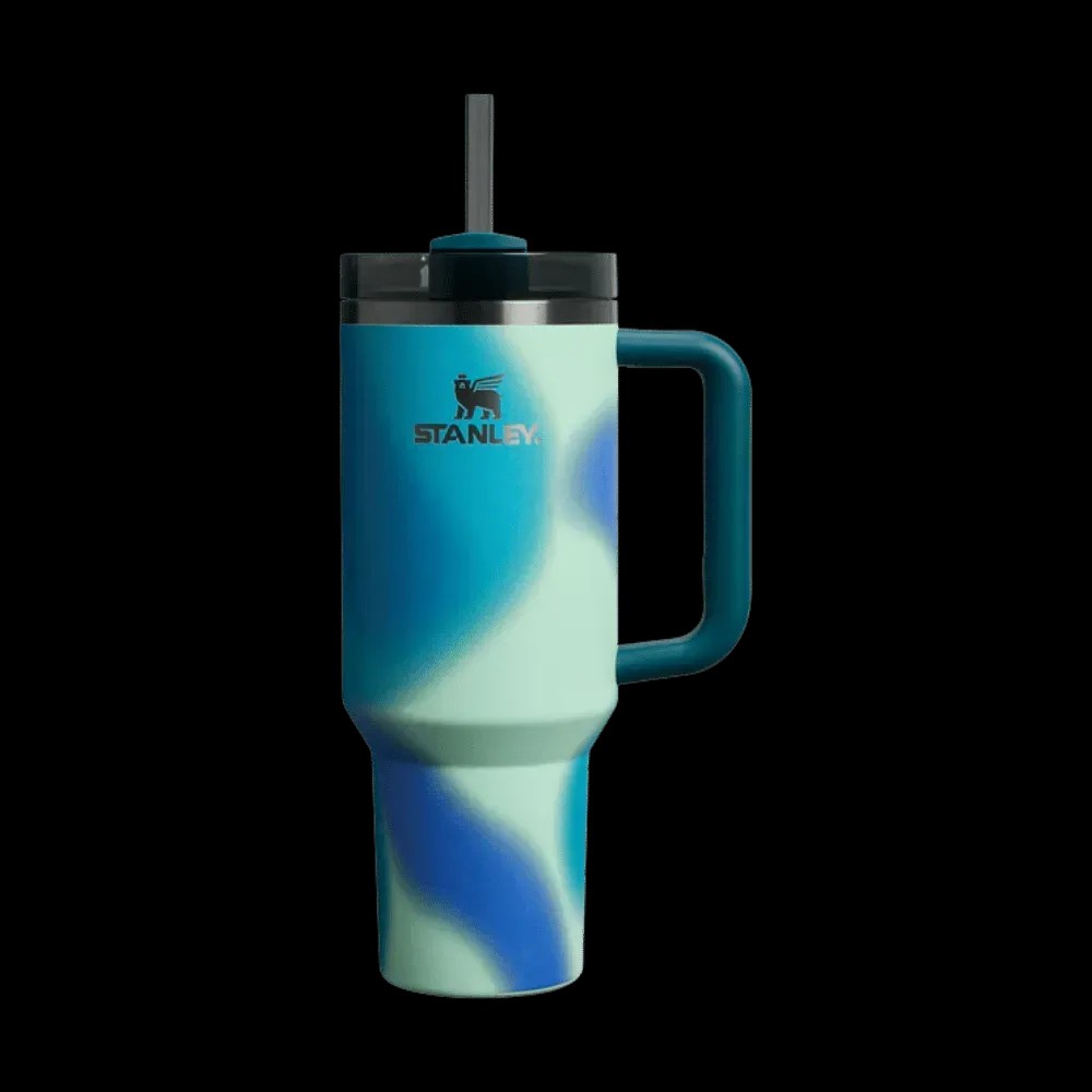 Stanley Quencher H2.0 FlowState Tumbler Coastal Teal Motion - HypeFly India View 1
