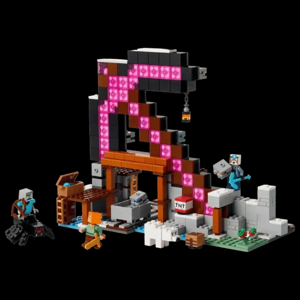 Lego Minecraft The Pickaxe Mine - HypeFly India View 5