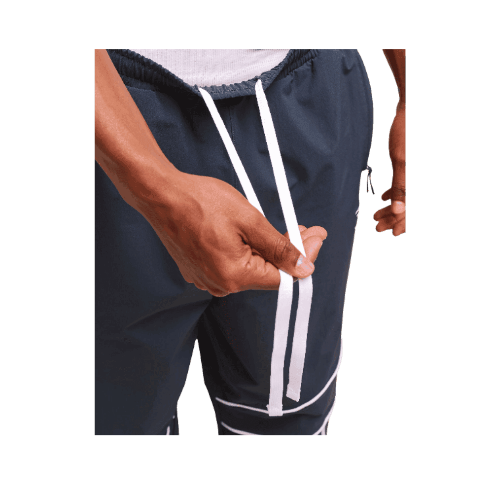 Gymshark Retro Crinkle Track Pants Heavy Blue - HypeFly India View 3