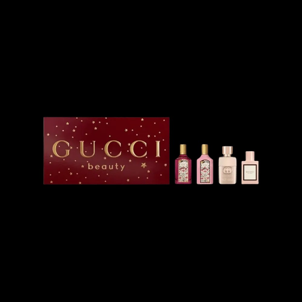 Gucci Mini Luxury Women's Fragrance 4-Piece Gift Set Christmas Limited Edition - HypeFly India View 2