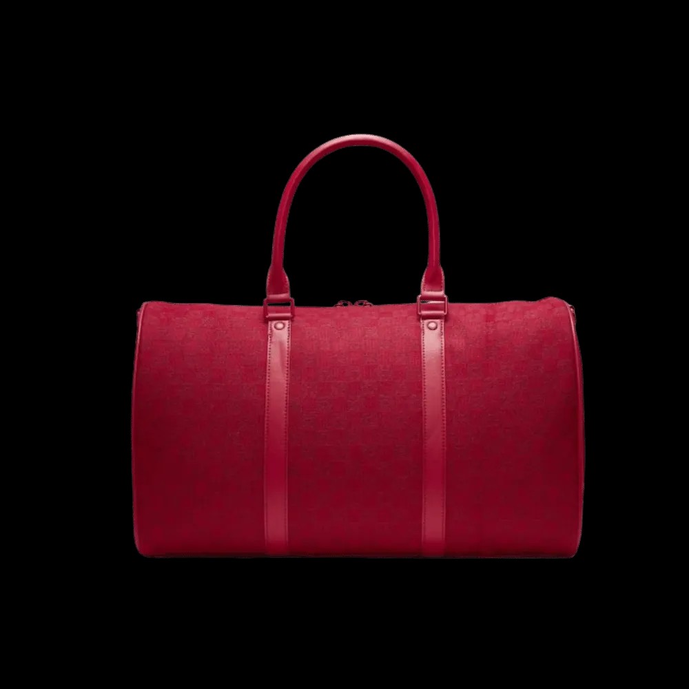 Jordan Monogram Duffle 25L Bag - Red - HypeFly India View 2