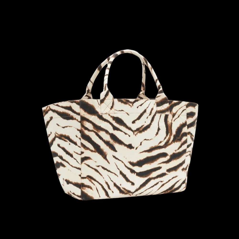 Ganni Tote XXL in Zebra - HypeFly India View 2