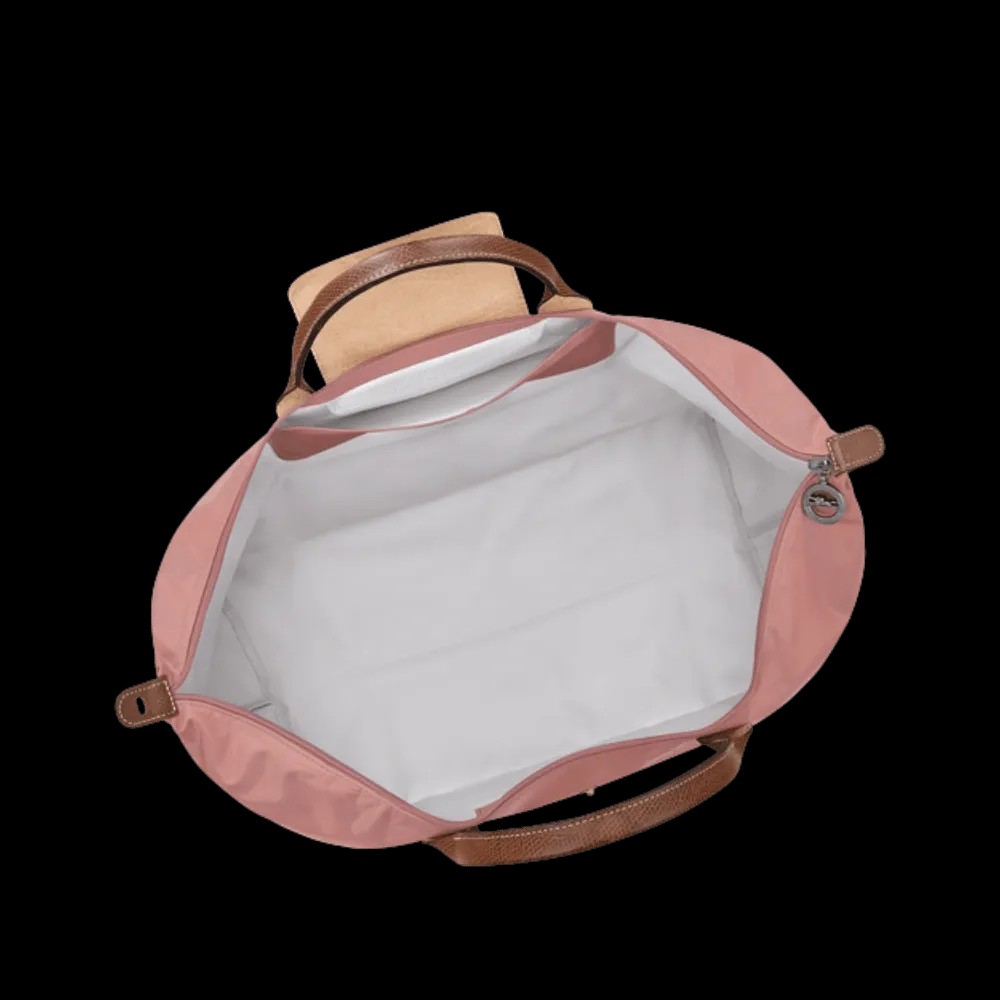 Longchamp Le Pliage Original L Travel bag Pink Tea - Recycled canvas - HypeFly India View 4